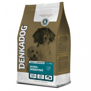 Afbeelding Denkadog Hypo-Sensitive hondenvoer 12.5 kg door Brekz.nl