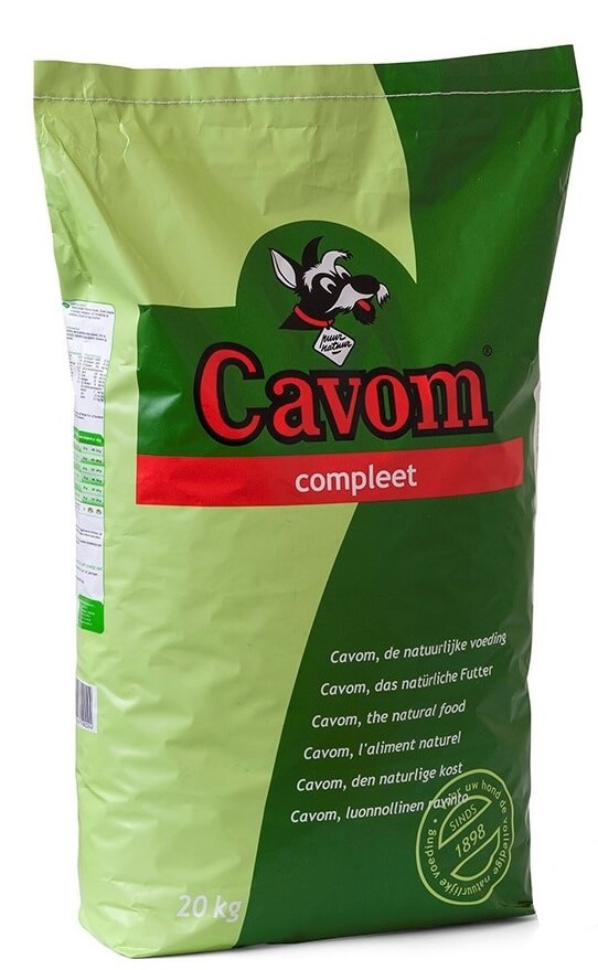 Afbeelding van 4 x 20 kg Cavom Compleet hondenvoer