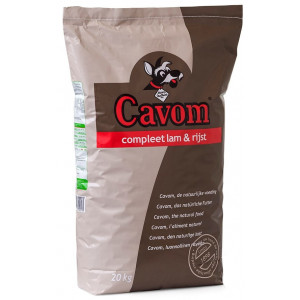 Afbeelding Cavom Compleet Lam/Rijst hondenvoer 20 kg door Brekz.nl