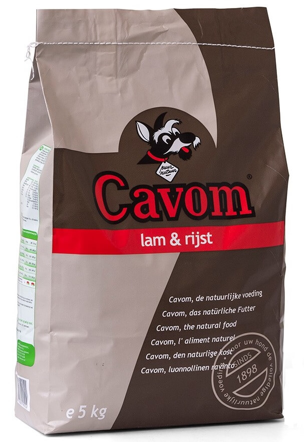 Cavom Compleet Lam/Rijst hondenvoer
