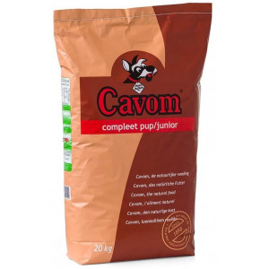 Cavom Compleet Pup/Junior hondenvoer 2 x 20 kg