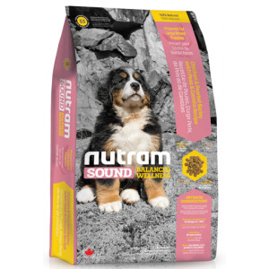 Afbeelding Nutram Balanced Wellness Large Breed Puppy S3 hondenvoer 13.6 kg door Brekz.nl