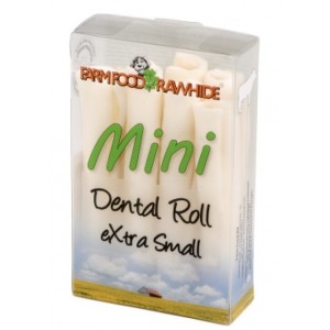 Afbeelding Farm Food Rawhide Dental Roll Mini XS (doos 6 stuks) Per verpakking door Brekz.nl