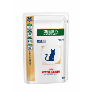 Royal Canin Veterinary Diet Obesity Management zakjes kattenvoer 12 zakjes