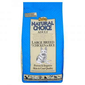 Afbeelding Nutro Choice Large Breed Kip & Rijst hondenvoer 12 kg door Brekz.nl