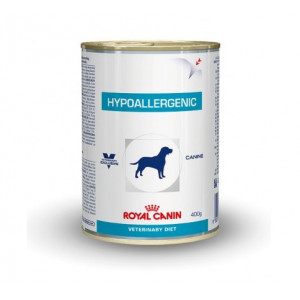 Afbeelding Royal Canin Veterinary Diet Hypoallergenic 400 gram blik hondenvoer 1 tray (12 blikken) door Brekz.nl