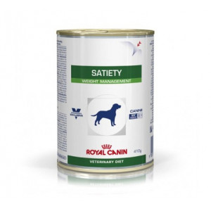 Afbeelding Royal Canin Veterinary Diet Satiety Weight Management 410 gram blik hondenvoer 1 tray (12 blikken) door Brekz.nl