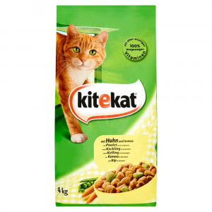 Afbeelding Kitekat kip en groente kattenvoer 4 kg door Brekz.nl