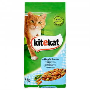 Afbeelding Kitekat vis en groente kattenvoer 4 kg door Brekz.nl