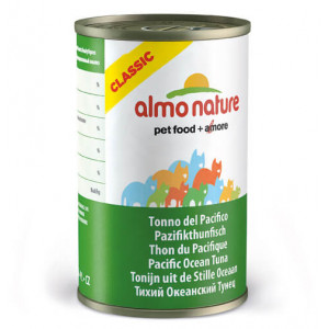 Almo Nature Classic Tonijn uit Stille Oceaan 140 gram Blikken voor de kat Per stuk online kopen