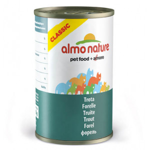 Almo Nature Classic Forel 140 gram Blikken voor de kat Per 12