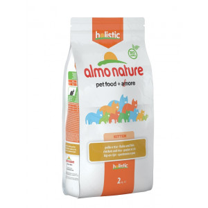 Afbeelding Almo Nature Holistic Kitten Kip & Rijst kattenvoer 2 kg door Brekz.nl