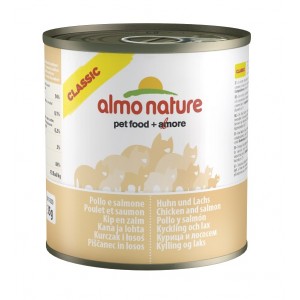 Almo Nature Classic Kip & Zalm 280 gram (5153) Per stuk Almo Nature Classic Kip & Zalm 280 gram (5153) Per stuk