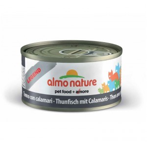Almo Nature Classic Tonijn met Inktvis nr. 5019H per blik (OP is OP)
