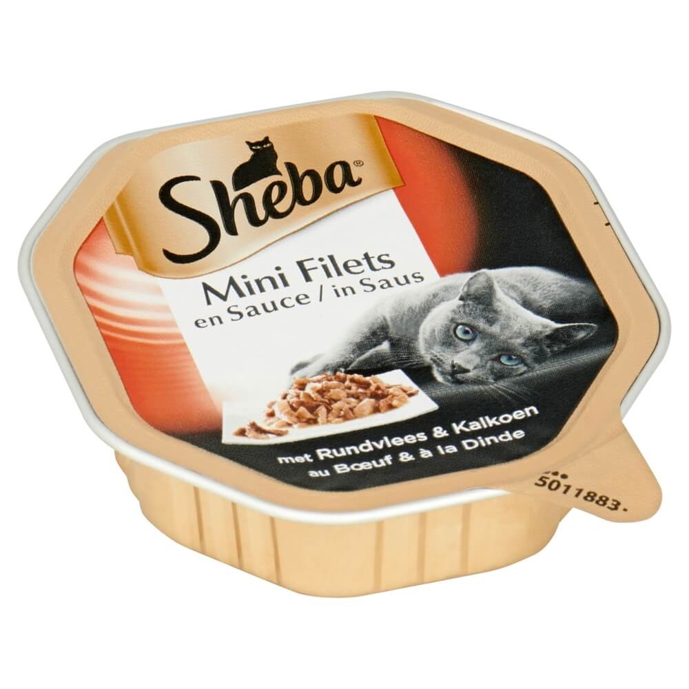 Sheba Selection Rund en Kalkoen in Saus 