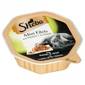 Afbeelding Sheba Selection Konijn en Wild in Saus Per 22 door Brekz.nl