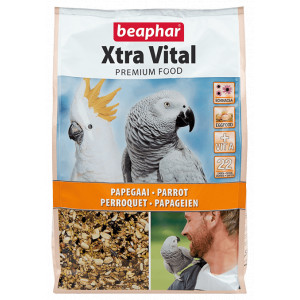 Afbeelding Beaphar Xtra Vital Papegaaienvoer 2,5 kg door Brekz.nl