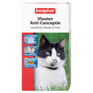 Afbeelding Beaphar Vlooien Anti-Conceptie (4,5 tot 9 kg) kat Per verpakking door Brekz.nl