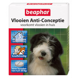 Afbeelding Beaphar Vlooien Anti-Conceptie (6,8 - 20 kg) hond Per verpakking door Brekz.nl