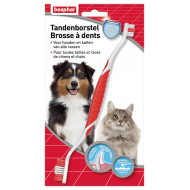 Beaphar tandenborstel voor hond en kat 2 stuks