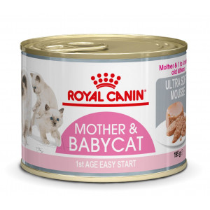 Afbeelding Royal Canin Mother & Babycat Mousse kattenvoer 2 trays (24 x 195 g) door Brekz.nl