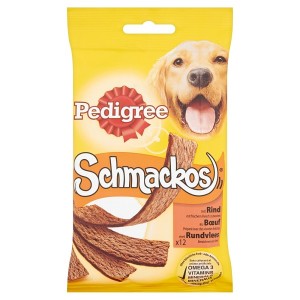 Afbeelding Pedigree Schmackos Rund voor de hond Per verpakking (12 sticks) door Brekz.nl