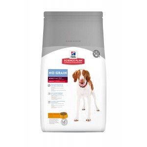 Afbeelding Hill's Adult No Grain met kip hondenvoer 12 kg door Brekz.nl