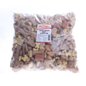 Afbeelding Jack Doggies Tutti Frutti Mix hondenkoekjes 2,5 kg door Brekz.nl