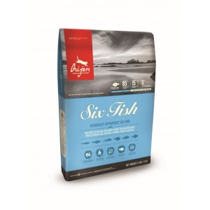 Afbeelding Orijen Six Fish kattenvoer 5,4 kg door Brekz.nl