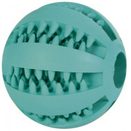Denta Fun rubber baseball voor de hond 7 cm