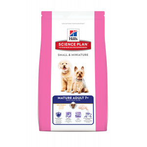 Afbeelding Hill's Mature/Adult 7+ Small & Miniature hondenvoer 1.5 kg door Brekz.nl