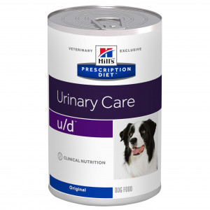 Hill's Prescription Diet U/D Urinary Care nat hondenvoer blik 1 tray (12 x 370 gr)