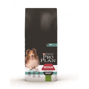 Pro Plan Optidigest Medium Adult Sensitive Digestion Lam hondenvoer 2 x 14 kg