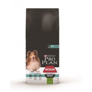 Afbeelding Pro Plan Optidigest Medium Adult Sensitive Digestion Lam hondenvoer 3 kg door Brekz.nl