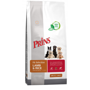 Prins Fit Selection Lam & Rijst hondenvoer 14 kg