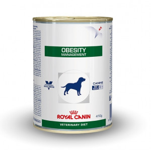 Afbeelding Royal Canin Veterinary Diet Obesity Management blik hondenvoer 1 tray (12 blikken) door Brekz.nl