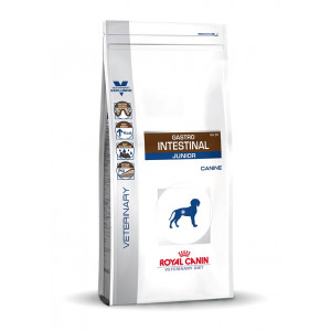 Afbeelding Royal Canin Veterinary Diet Gastro Intestinal Junior hondenvoer 1 kg door Brekz.nl