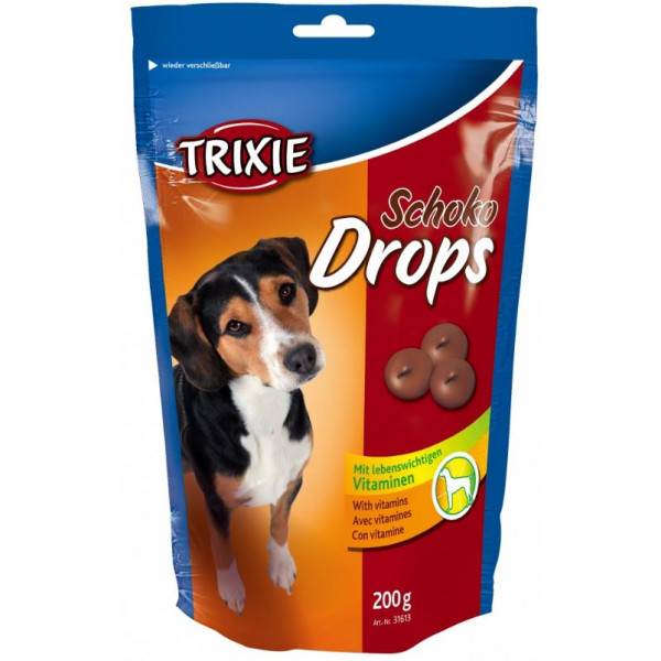 Trixie Trixie Choco Drops voor de hond 6 x 200 g