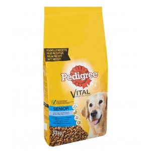 Afbeelding Pedigree Senior Kip hondenvoer 13 kg door Brekz.nl