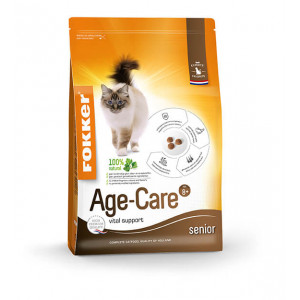 Afbeelding Fokker Age-Care kattenvoer 2,5 kg door Brekz.nl