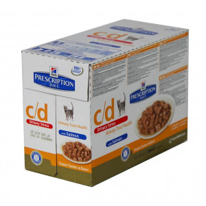 Hill apos s Prescription Diet Hill apos s Prescription Diet C D Urinary Stress Pouch Zalm kat 8 x