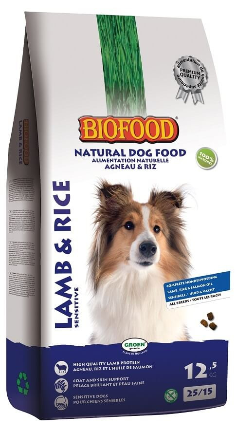 Biofood Lam & Rijst hondenvoer