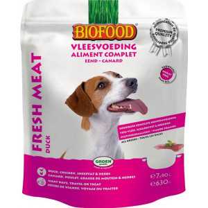 Afbeelding Biofood Vleesvoeding Eend hondenvoer Per verpakking door Brekz.nl