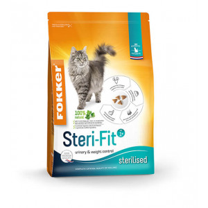 Fokker Steri-Fit kattenvoer 10 + 2 kg