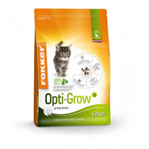 Afbeelding Fokker Opti-Grow kattenvoer 2,5 kg door Brekz.nl