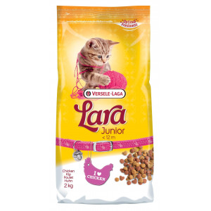 Afbeelding Versele-Laga Lara Junior Kip kattenvoer 2 kg door Brekz.nl