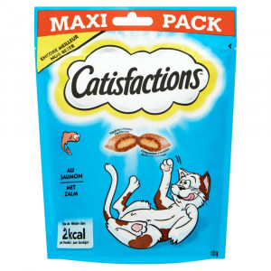 Afbeelding Catisfactions Zalm 180 gr kattensnoep 180 gram door Brekz.nl