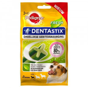 Afbeelding Pedigree Dentastix Fresh Mini hondensnack tot 10 kg 1 x 7 sticks door Brekz.nl