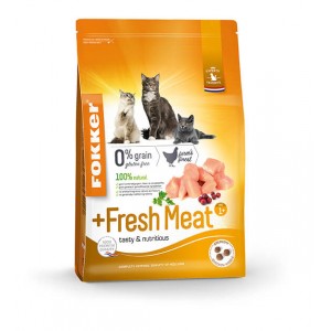 Afbeelding Fokker Cat Fresh Meat Kip - Kattenvoer - 2.5 kg door Brekz.nl