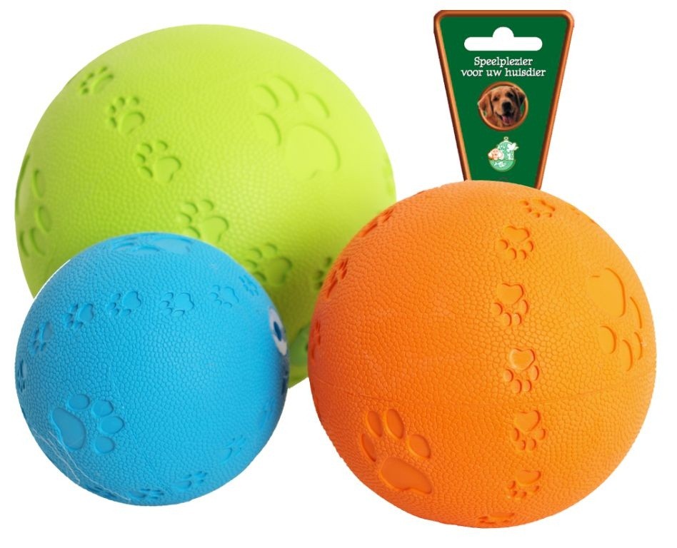 Verstrooien Ananiver Onheil Rubber bal met pootjes en piep goedkoop bestellen